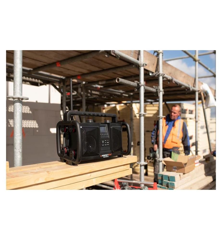 Perfectpro - DAB+ Radio ROCKBULL Schwarz