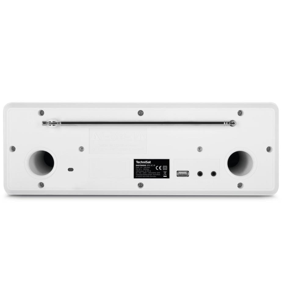TECHNISAT - DAB+ Radio DigitRadio 370 CD IR Weiss