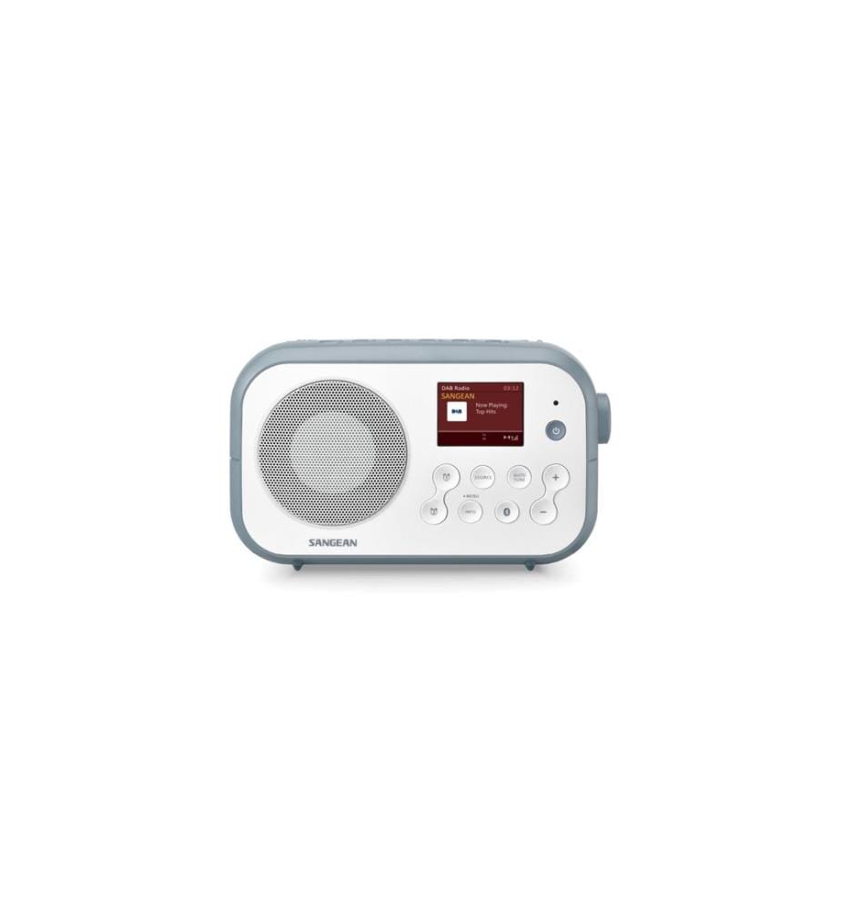 SANGEAN - Radio DPR-42BT Weiss/Hellblau