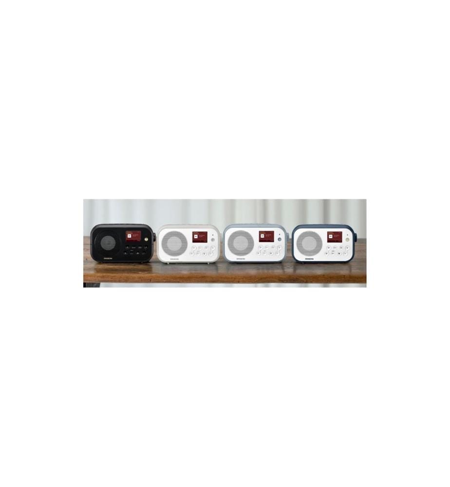 SANGEAN - Radio DPR-42BT Grau/Weiss