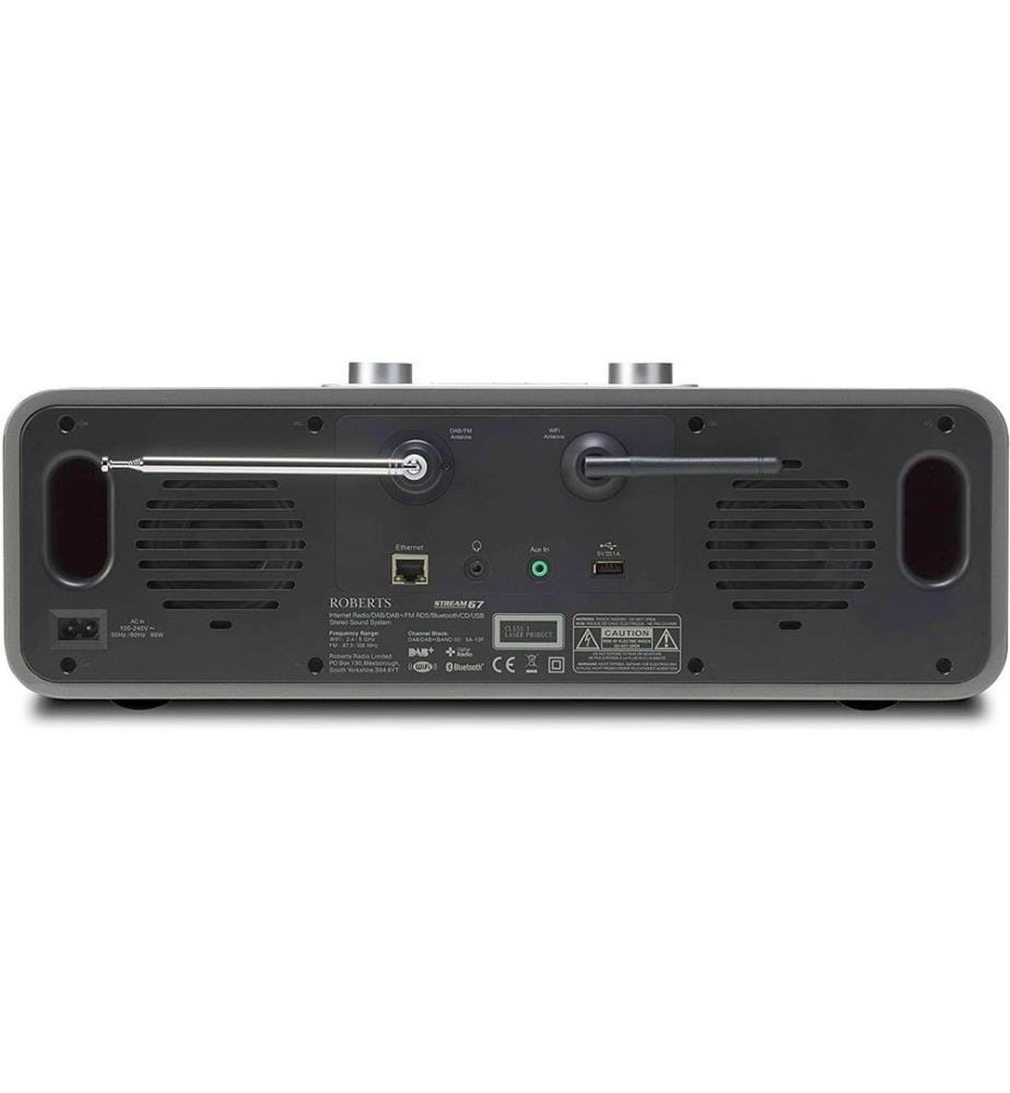 ROBERTS - Radio Internet Stream 67 Argenté