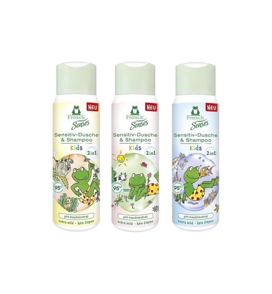 Frosch - Kinder Dusche & Shampoo 300 ml assortiert