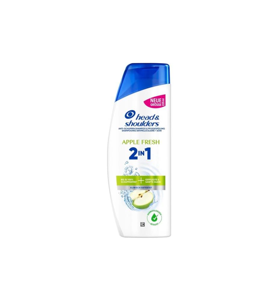 head and shoulders - 2-in-1 Anti-Schuppen-Shampoo Apple Fresh 225 ml