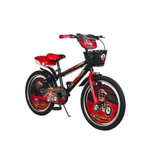 Fahrrad Rot Rahmen: 100% Hi-Ten-Stahl