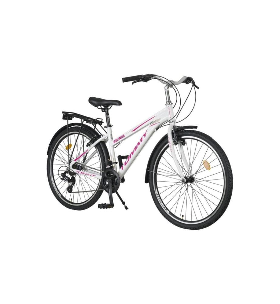 Bike White Frame: 100% ALIMINIUM