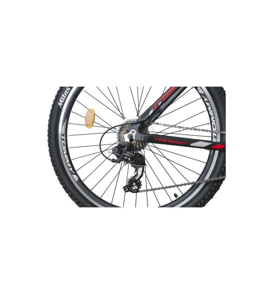 Vélo Cadre rouge : 100% ALIMINIUM