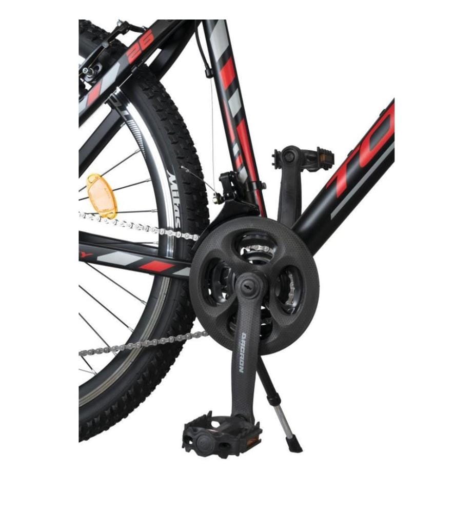 Bike Red Frame: 100% ALIMINIUM