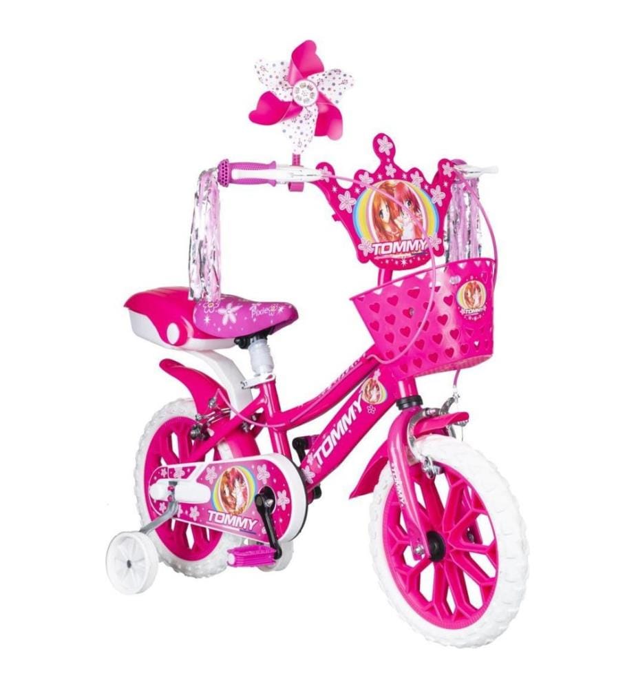 Bike Pink Frame: 100% HI-TEN STEEL