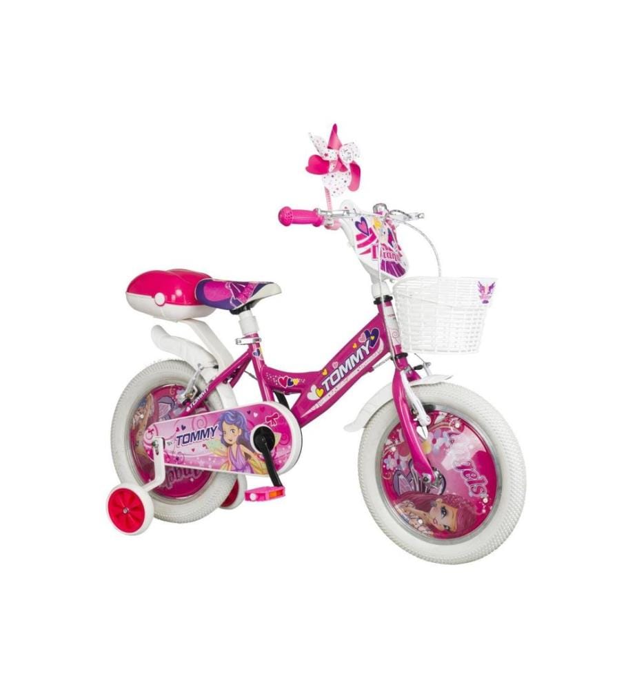 Bike Pink Frame: 100% HI-TEN STEEL