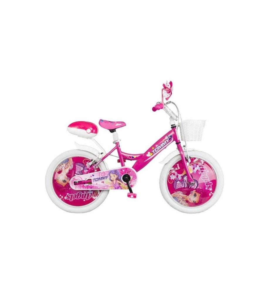 Bike Pink Frame: 100% HI-TEN STEEL