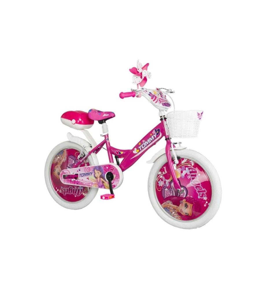 Bike Pink Frame: 100% HI-TEN STEEL