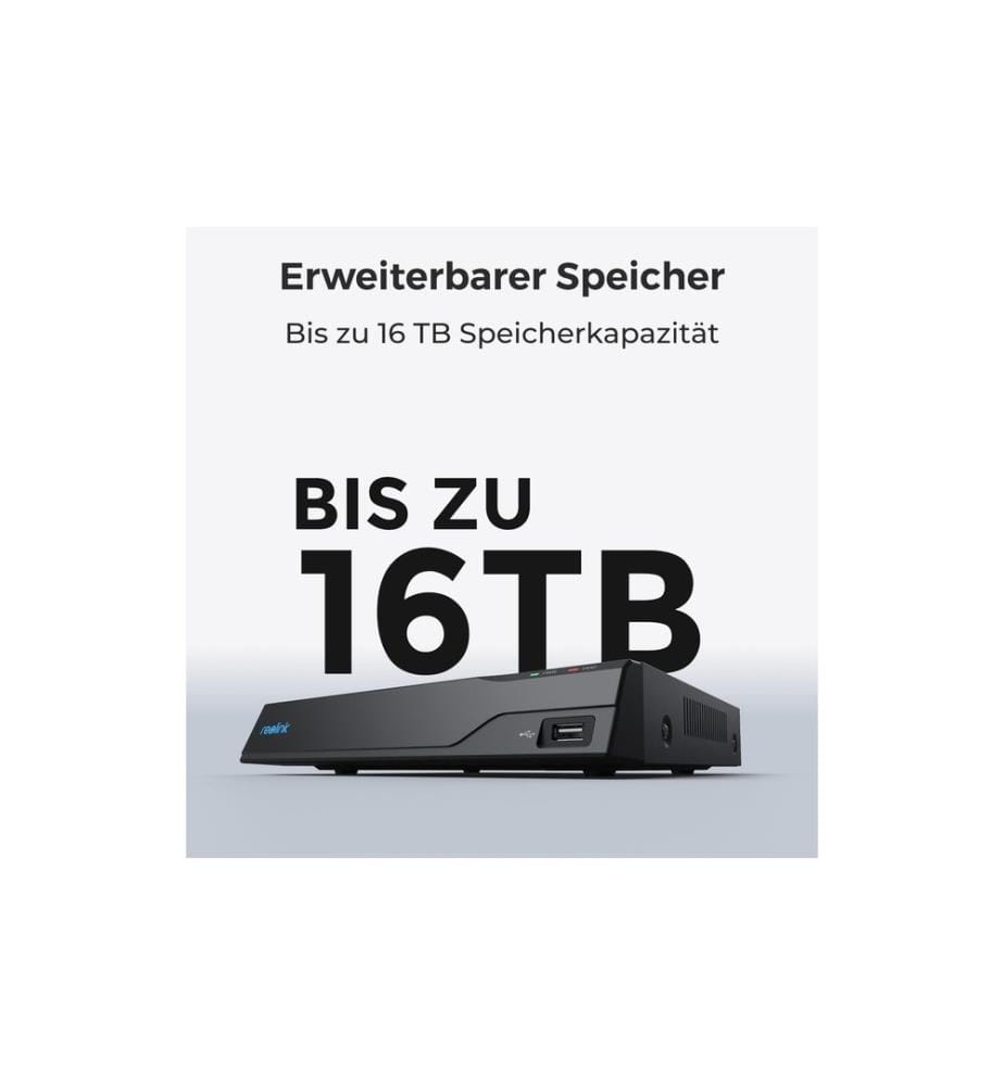 REOLINK - Netzwerkrekorder NVS8 2 TB, 8 Kanal