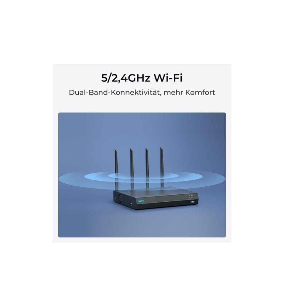 REOLINK - Netzwerkrekorder RLN12W 2 TB, 12 Kanal