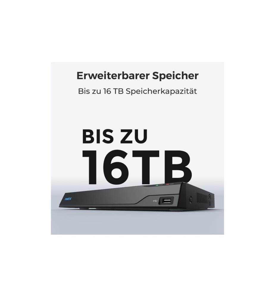 REOLINK - Netzwerkrekorder NVS16 4 TB, 16 Kanal