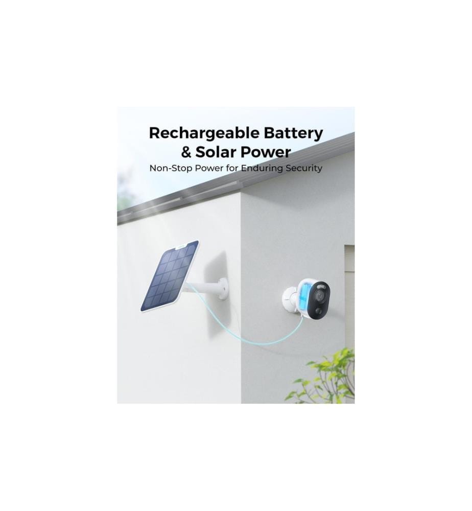 REOLINK - Caméra réseau Argus B310 panneau solaire et 64GB Micro SD inclus