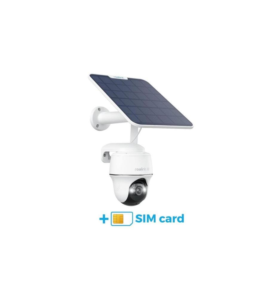 REOLINK - Caméra 4G/LTE G440 panneau solaire et 24M Sim inclus