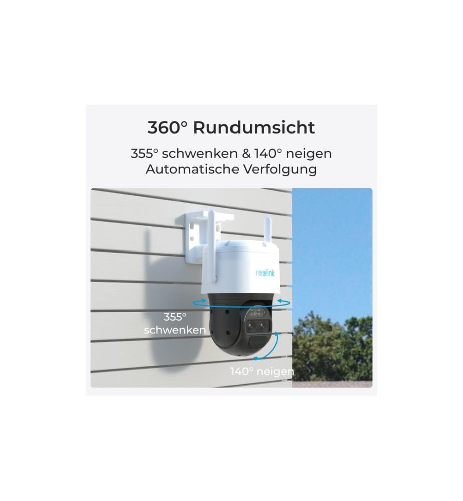 REOLINK - Caméra 4G/LTE Trackmix G770 panneau solaire inclus
