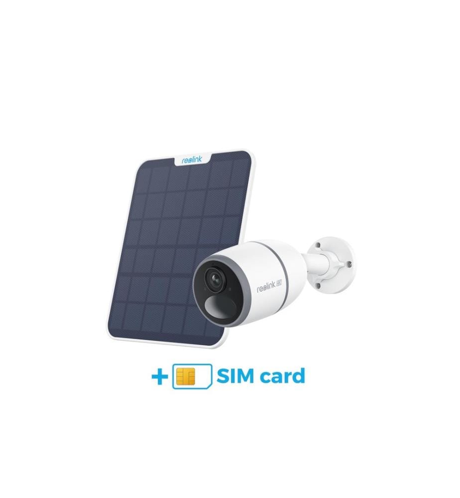REOLINK - Caméra 4G/LTE G340 panneau solaire et SIM