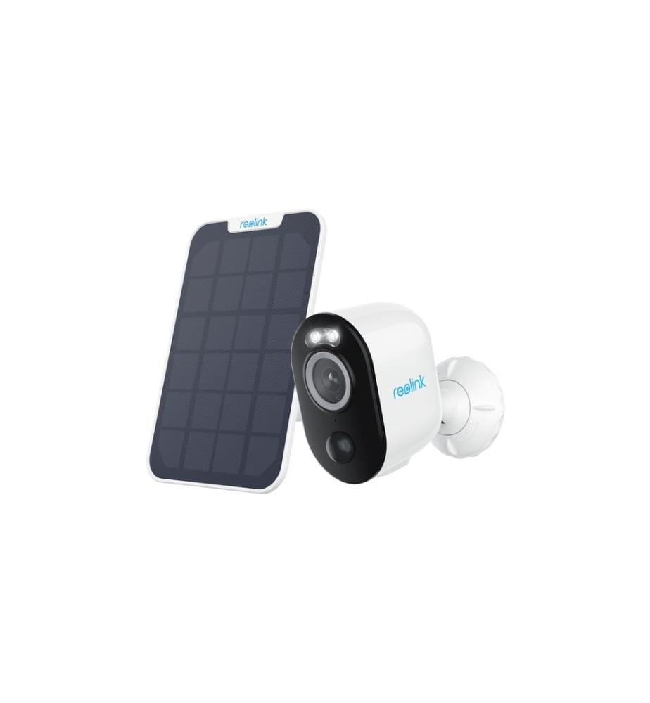 REOLINK - Caméra réseau Argus B330 Blanc, panneau solaire incl.