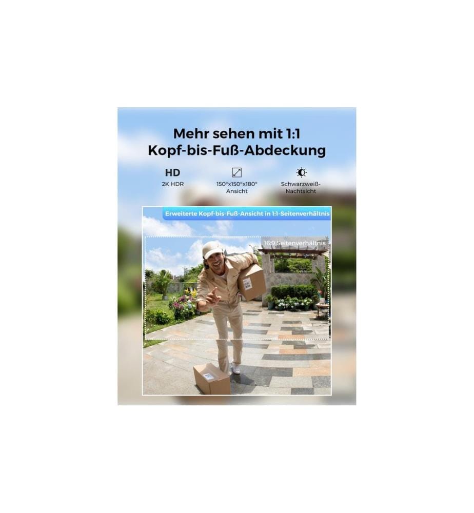 REOLINK - D340B 2K+ WiFi Video Doorbell
