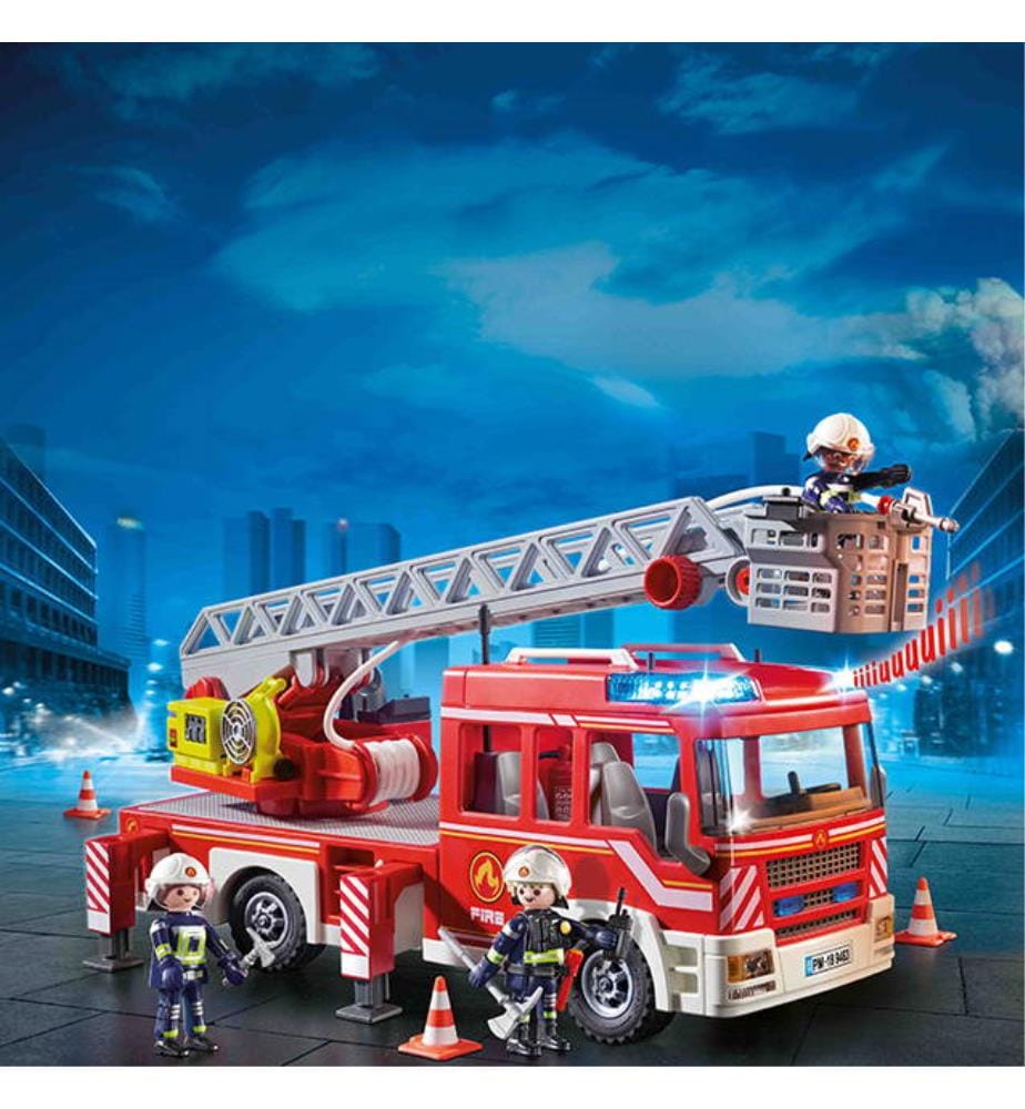 Camion dei pompieri con scala girevole - 9463