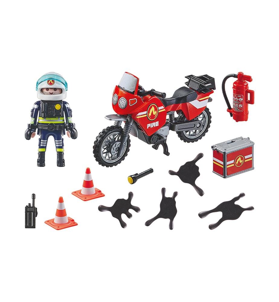 Pompiere e moto - 71466