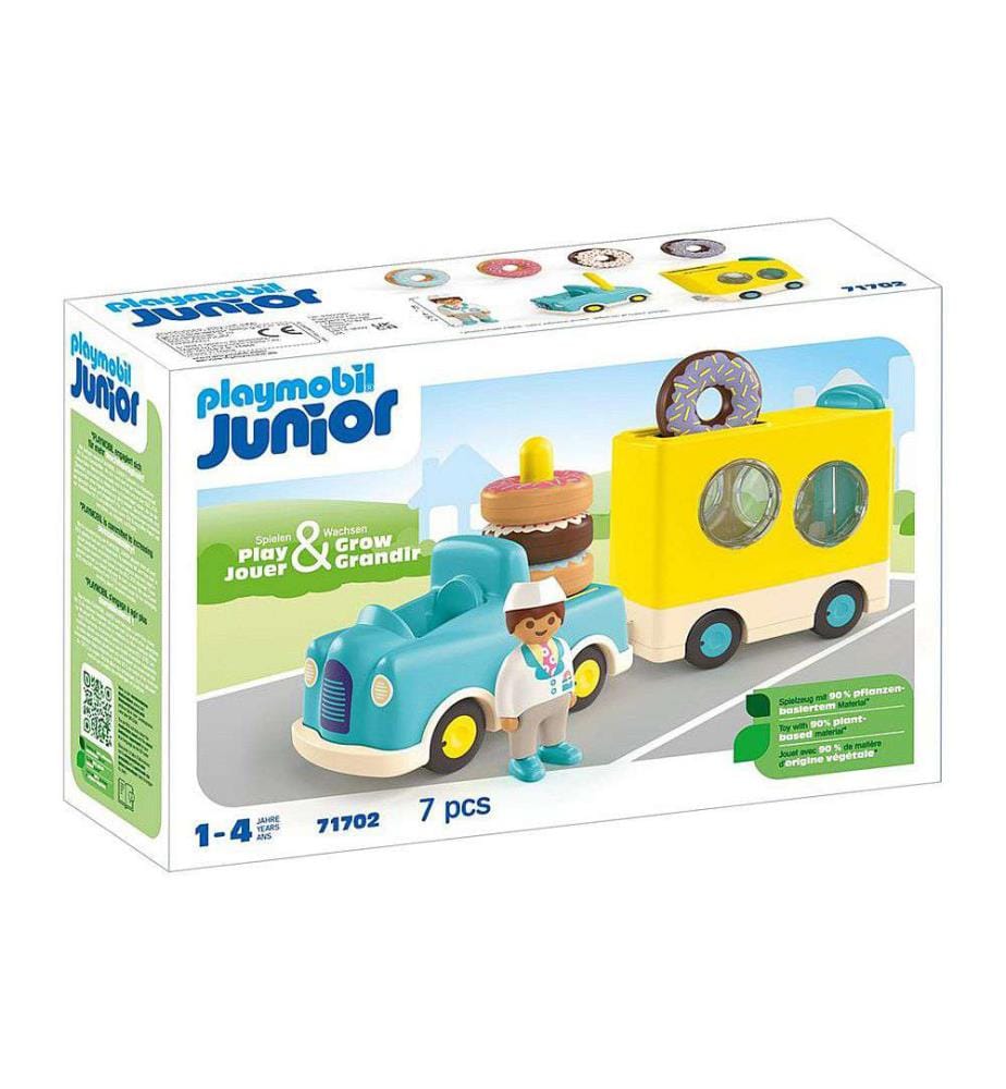 Junior: Crazy donut truck with stacking and sorting function - 71702