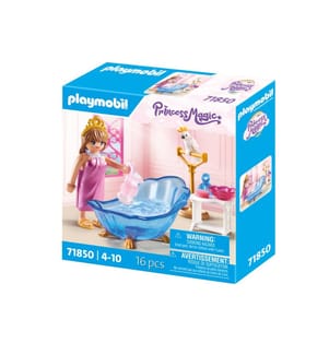 Salle de bain royale avec princesse