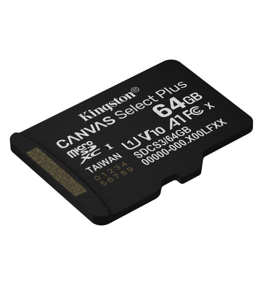 KINGSTON - microSDXC-Karte Canvas Select Plus Gen3 64 GB