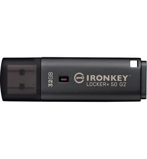 KINGSTON - Clé USB IronKey Locker+ 50 G2 32 GB