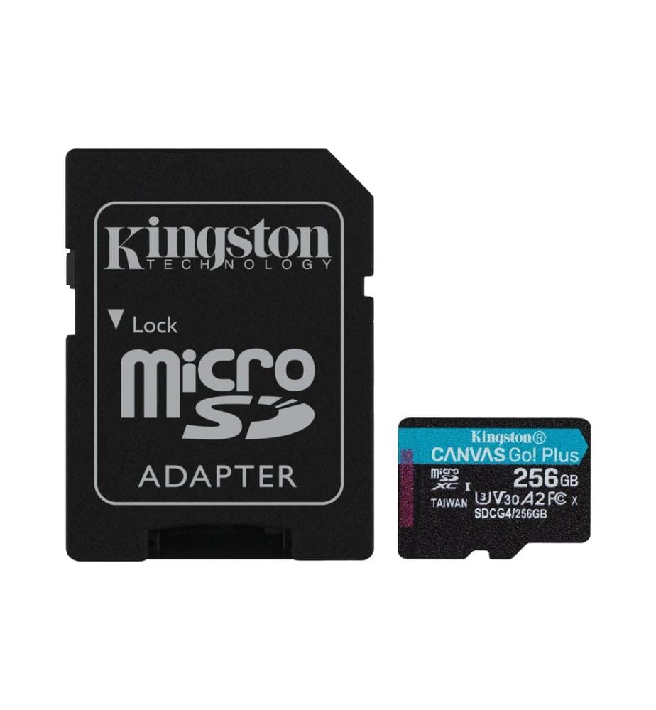 KINGSTON - microSDXC-Karte Canvas Go! Plus 256 GB