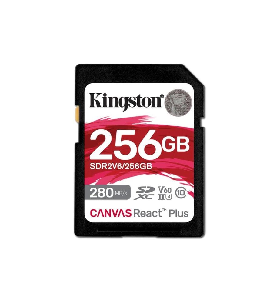 KINGSTON - SDXC-Karte Canvas React Plus V60 256 GB