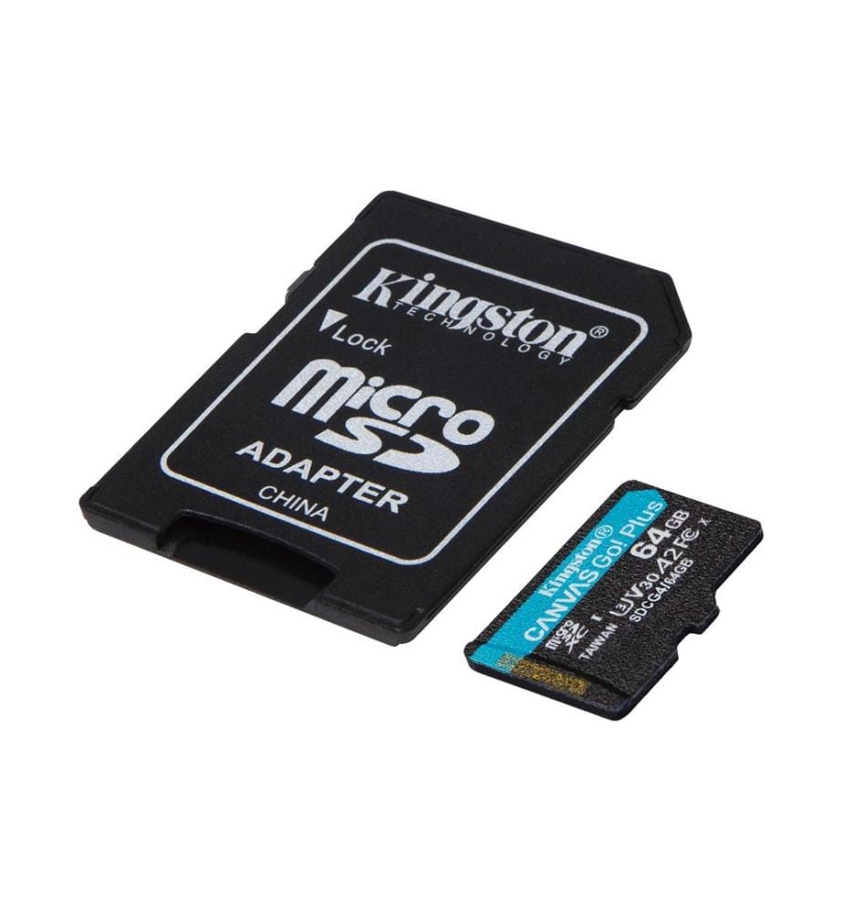 KINGSTON - Carte microSDXC Canvas Go! Plus 64 GB