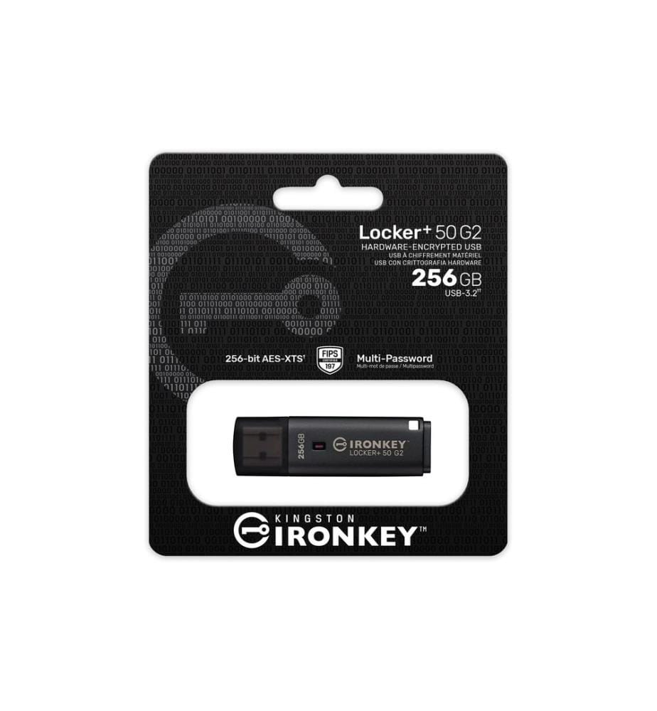 KINGSTON - USB-Stick IronKey Locker+ 50 G2 256 GB