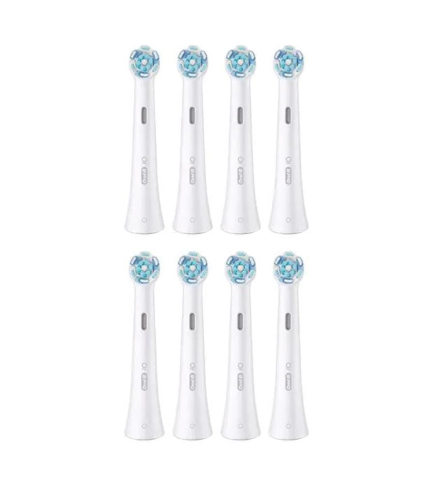 iO Ultimate Cleaning 8er-Set Zahnbürstenköpfe - Weiss
