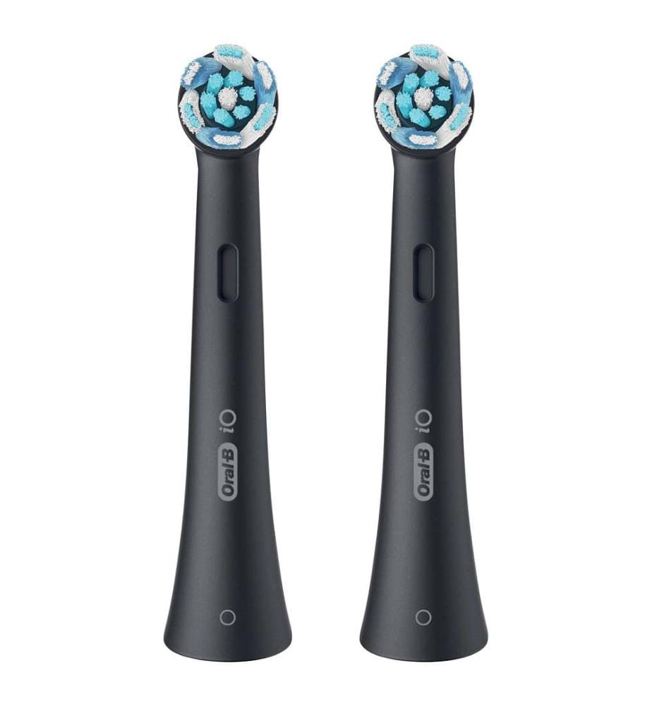 iO Ultimate Cleaning 2er-Pack Zahnbürstenköpfe - Schwarz