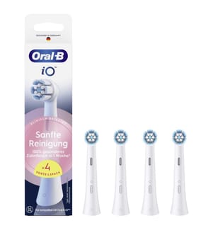 Oral-B iO Bürstenkopf 4er-Set Sanfte Reinigung