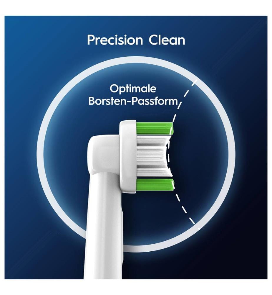 Lot de 16 Têtes de Brosse à Dents Precision Clean - White