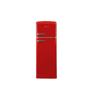 SPC - Réfrigérateur congélateur KS3777-1 Rouge, Droite
