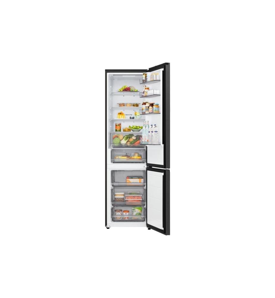 LG - Einbau-Kühl-Gefrierkombination GBBSJ2CCEP Schwarz, Rechts