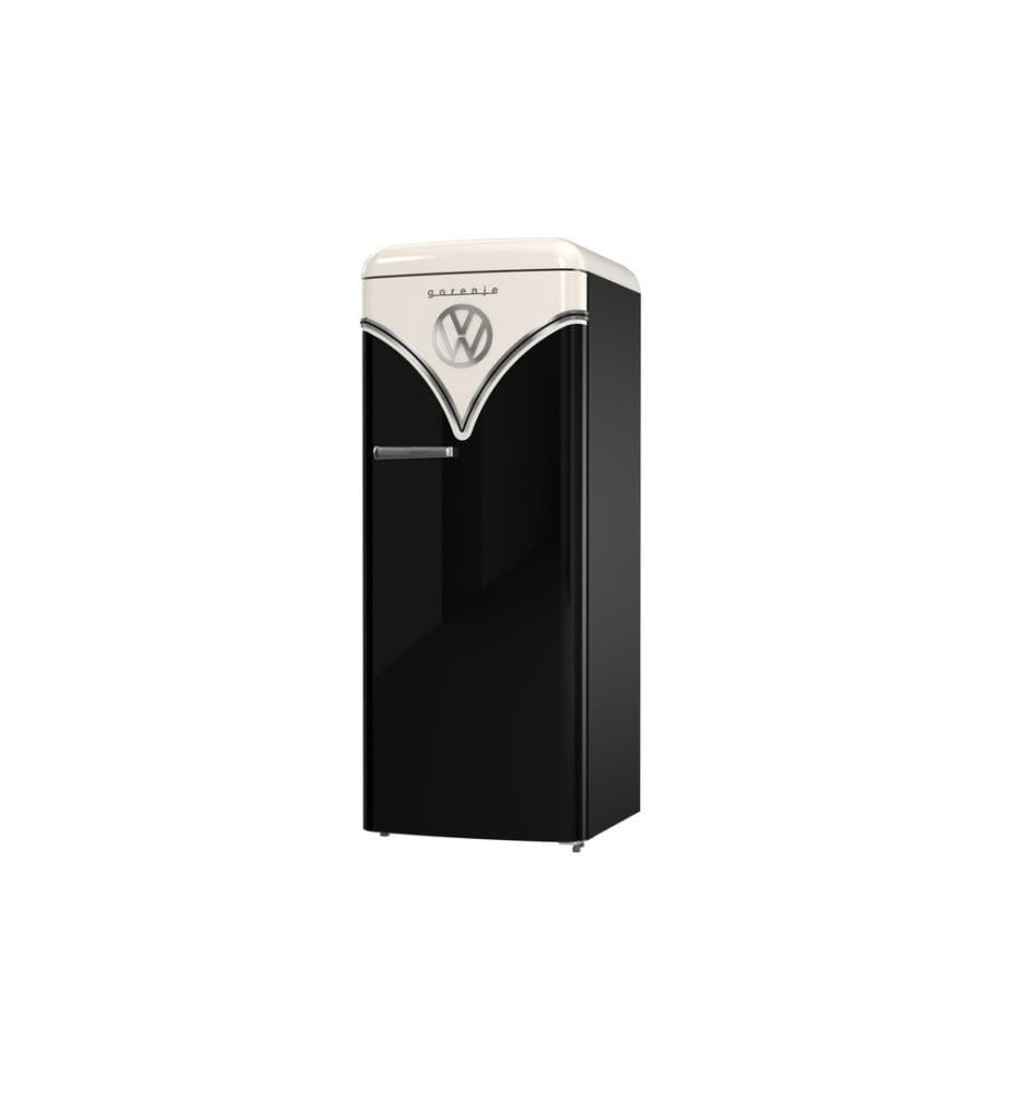 Gorenje - Réfrigérateur OBRB615DBK Noir/Beige, Droite
