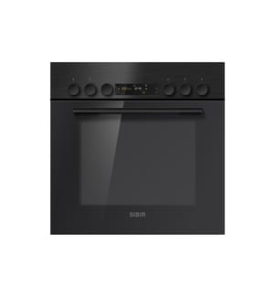 Sibir - Four encastré EH Tritherm 4 V400 22029/60 EU 60, Noir/Nero