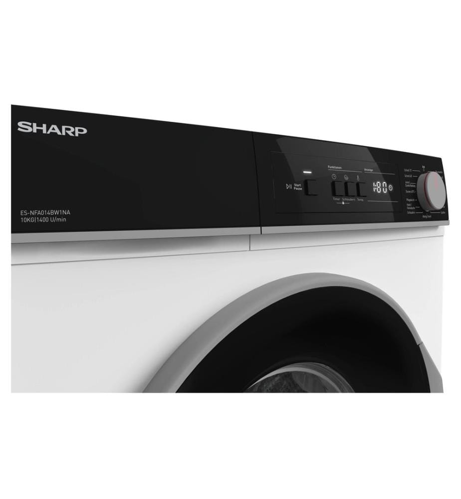 SHARP - Machine à laver ES-NFA014BW1NA-CH Gauche