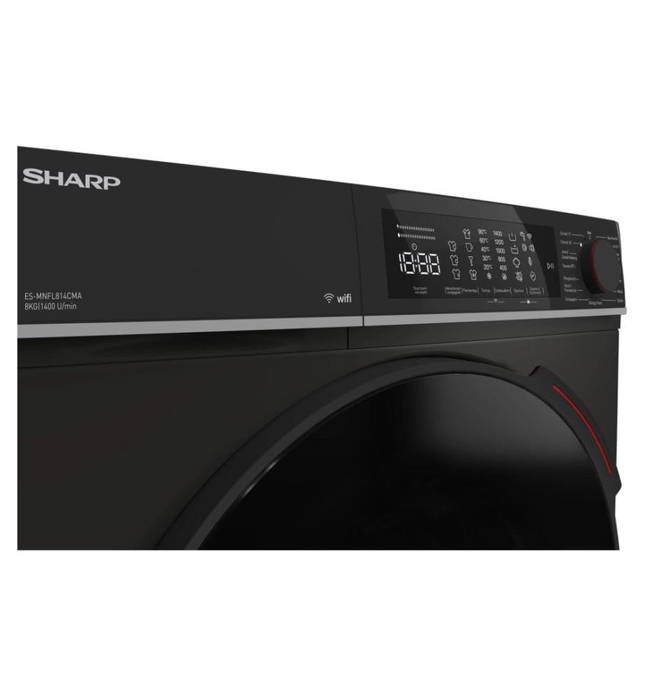 SHARP - Machine à laver ES-MNFL814CMA-CH Gauche