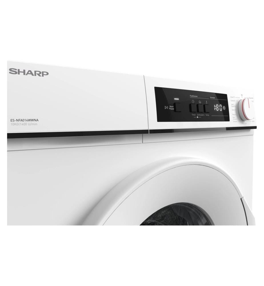 SHARP - Machine à laver ES-NFA014WWNA-CH Gauche
