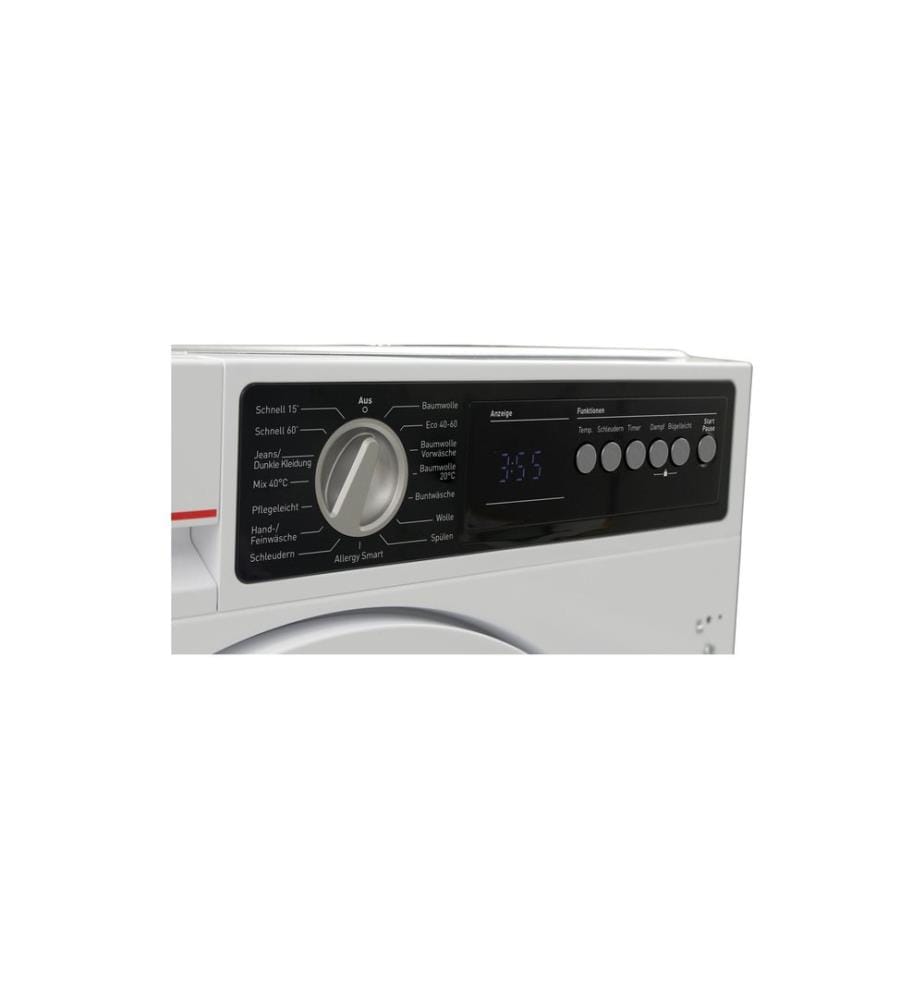 SHARP - Lave-linge encastrable ES-NIB814BWNA Gauche