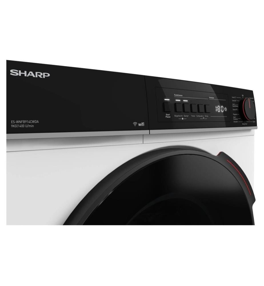 SHARP - Machine à laver ES-WNFB914CWDA-CH Gauche