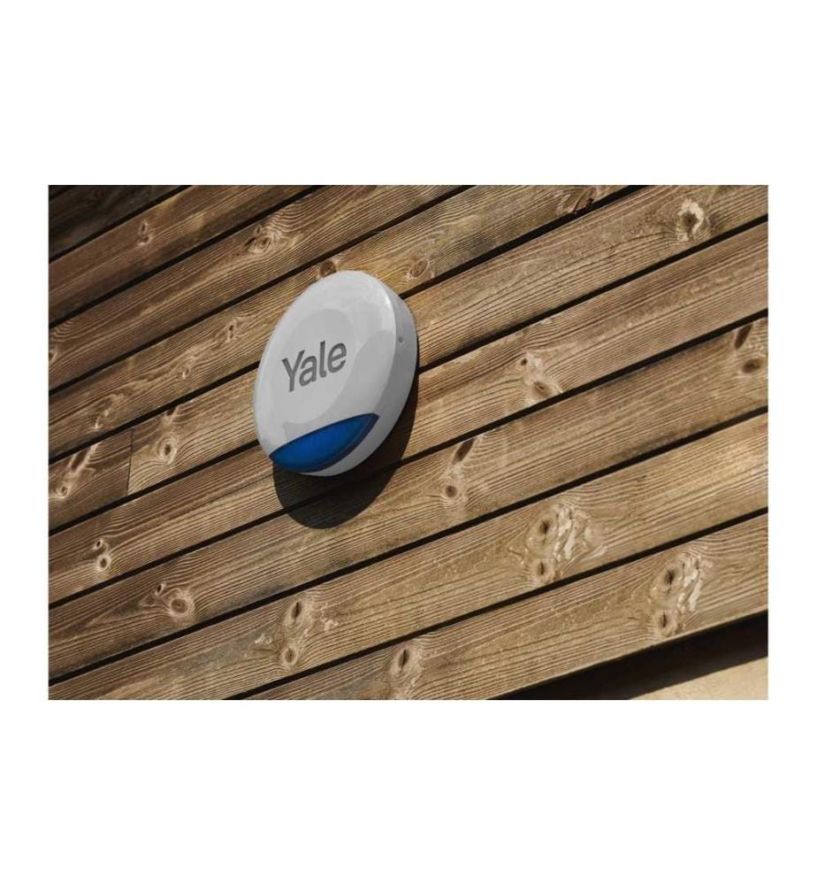 YALE - Sirène Smart Alarm Outdoor Gris