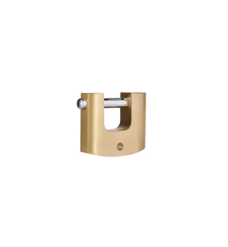 YALE - Cadenas Y114B 80/18 Doré Laiton/Acier
