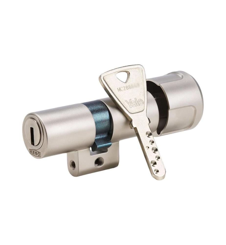 YALE - CH Cylindre à bouton, longueur 65 Profil rond de 22 mm